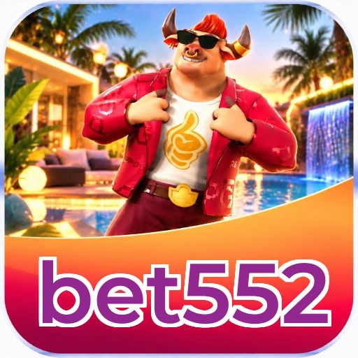 Interface da plataforma bet552 mostrando slots populares e bônus de boas-vindas